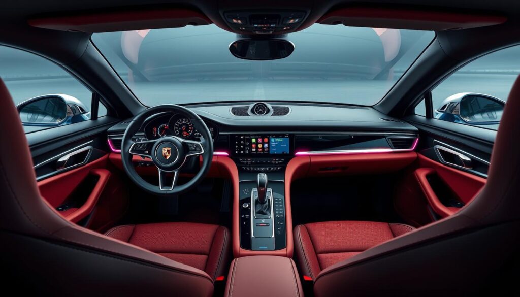 Porsche Taycan interior